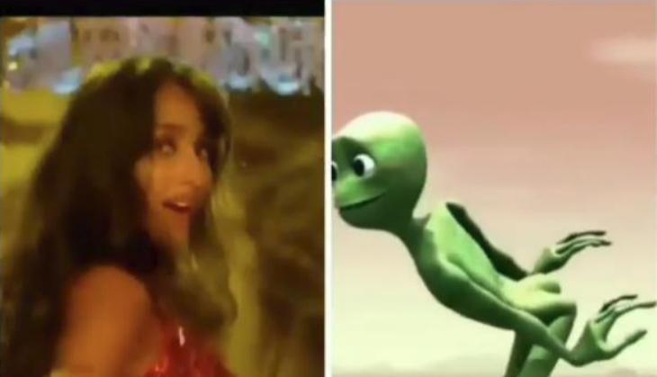 Alien copy to nora fatehi dance
