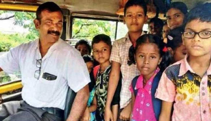 Teacher Rajaram With Students