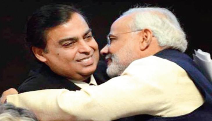 modi with ambani