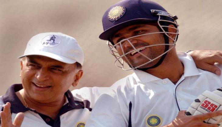 Sehwag and gavaskar