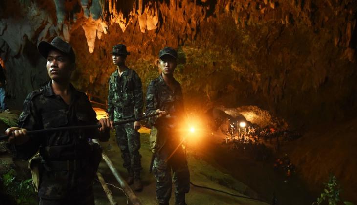 Thai cave rescue: All 12 boys and coach rescued from flooded cave 