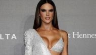 Victoria Secret's model Alessandra Ambrosio flaunts her toned bikini body in Ibiza