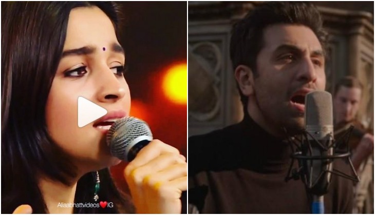 Alia Bhatt sang rumored boyfriend Ranbir Kapoor's hit song 'Ae Dil Hai Mushkil' in the most adorable way; even Karan Johar is impressed