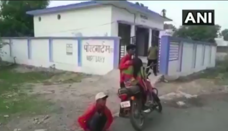 Dead Body on Bike