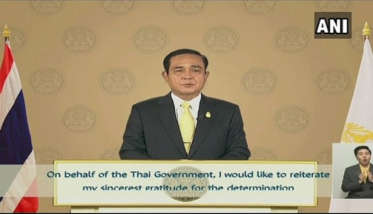 Thai PM thanks everyone involved in cave rescue mission