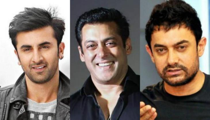Ranbir kapoor salman khan and aamir khan