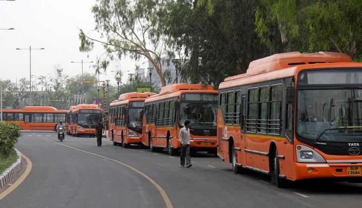 Delhi bus
