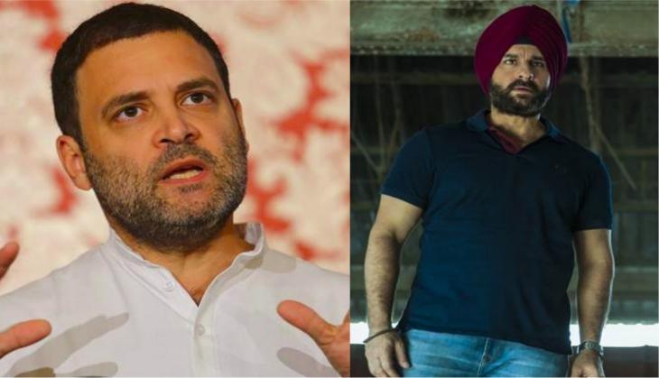 saif ali khan reacted on Rahul gandhi tweet