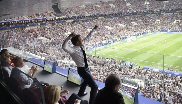 Emmanuel Macron Dance Kolinda Grabar-Kitarović