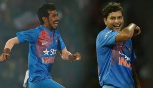 Video: Yuzvendra Chahal hit career's first boundary, his celebration gave Kuldeep Yadav a laughter riot