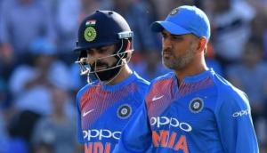 MS Dhoni faces criticism over slow batting; Virat Kohli gives a befitting reply to the haters