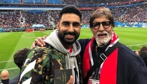 FIFA World Cup 2018: Amitabh Bachchan, Abhishek Bachchan, Alessandra Ambrosio and other celebrities spotted in Russia