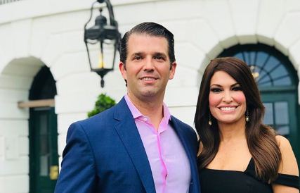 Donald Trump Jr. and girlfriend Kimberly Guilfoyle share intimate moment in Paris