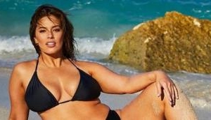 Unedited! Plus-size model Ashley Graham flaunts her curves in racy bikini while on vacation 