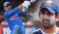 Gautam Gambhir marks comment on MS Dhoni and the reason will give you a shock!