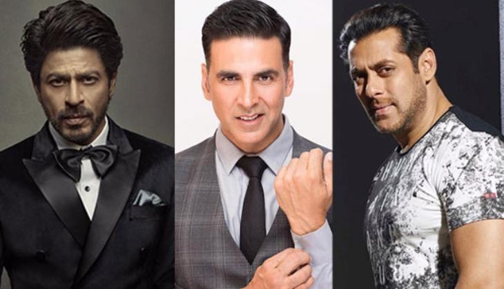 Shahrukh khan, akshay kumar and salman khan