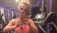 Watch Britney Spears treadmill workout that helps her build lower-body muscle