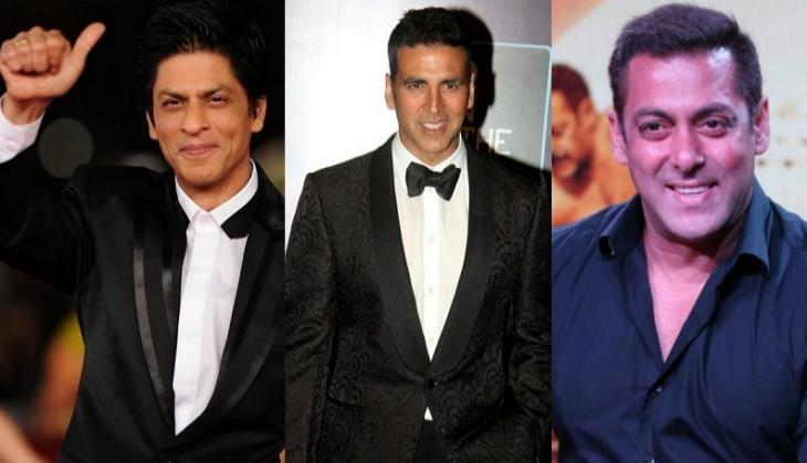 Shahrukh khan Akshay kumar Salman khan