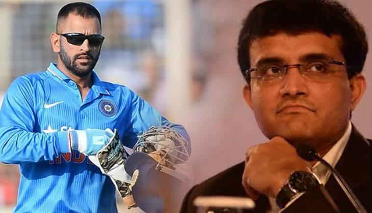 Dhoni and Ganguly