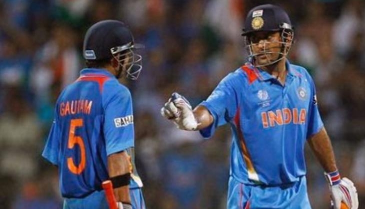 Ms dhoni gautam Gambhir