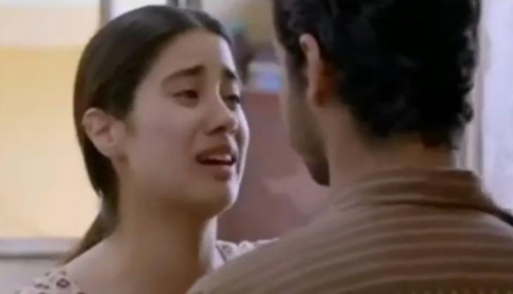 Dhadak Emotional scene leak
