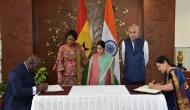 India, Ghana ink 2 MoUs