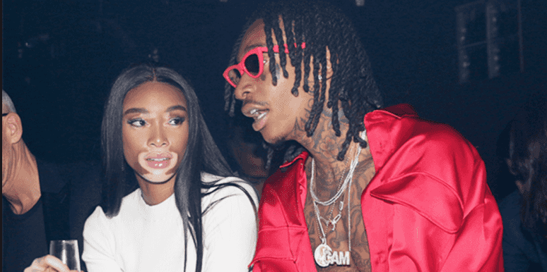 Wiz Khalifa & Winnie Harlow gets intimate at his album release party