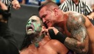 Shocking! WWE superstar Randy Orton tries to rip Jeff Hardy's ear off