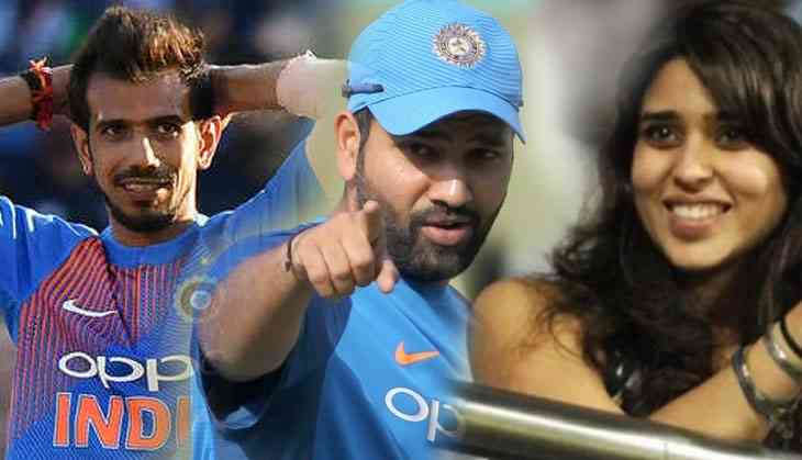 Image result for rohit sharma and chahal