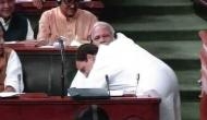 Rahul hugs Modi: Mumbai Congress put up posters Rahul Gandhi hugging PM Modi; cations it, 'nafrat se nai, pyar se jeetenge'