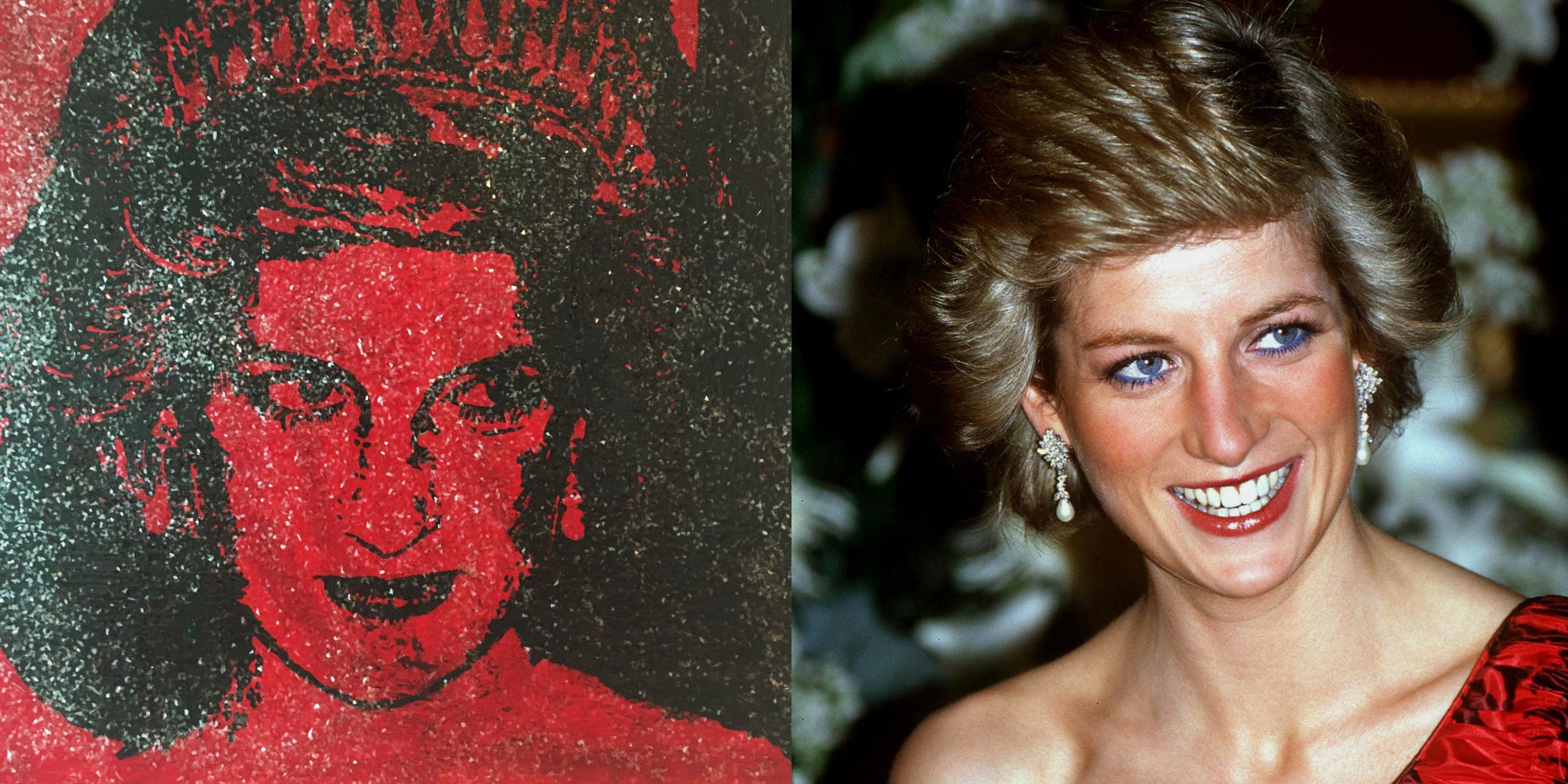 Conor Collins made late Princess Diana’s portrait using HIV+ve blood for a special reason