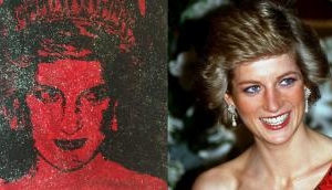 Conor Collins made late Princess Diana’s portrait using HIV+ve blood for a special reason