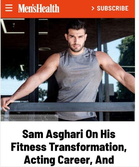 Britney Spears' Boyfriend Sam Asghari On His 100-Pound Weight Loss