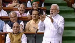 No Confidence Motion: PM Modi hits out at Sonia Gandhi over '272' remark during no-trust vote, calls her 'arrogant'; watch video