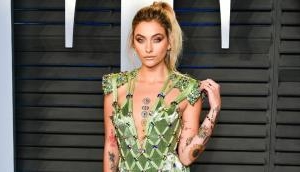 Paris Jackson goes topless for new shoe fashion campaign