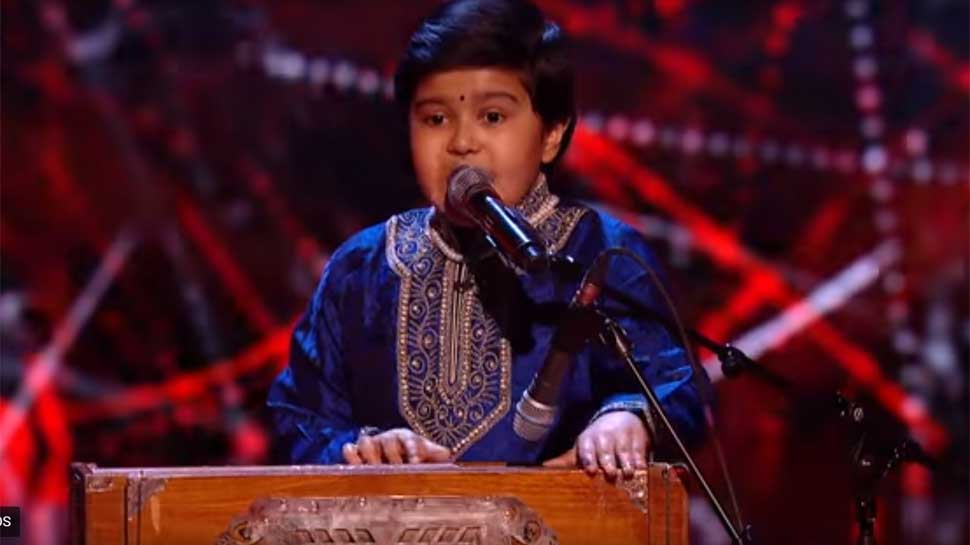 Superb! Indian-origin boy's amazing performance with a harmonium in The Voice Kids UK