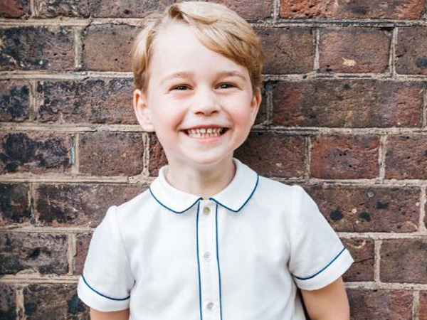 Prince George looks adorable in 5th birthday portrait