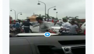 Jackie Shroff clears traffic on Luknow roads with a gun in Bhidu style; Twitterati asks, 'bhidu Kaha fase la hai bhai?'
