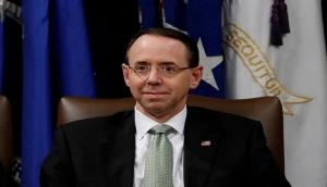 US Deputy Attorney General Rod Rosenstein attacks the New York Times for 