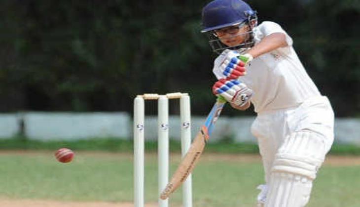 Samit Dravid son of Rahul dravid all round performance in under 14 school match he smash Fifty and takes 3 wickets