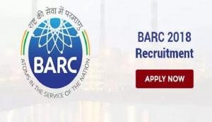 BARC Recruitment 2018: Apply online for Stipendiary Trainee Category I, II; check out eligibility