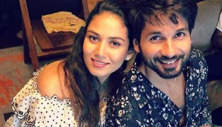 Shahid kapoor and Mira Rajput