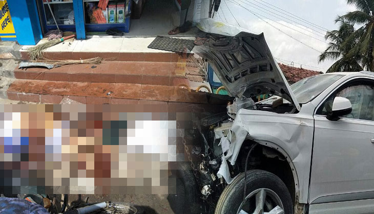  Coimbatore: 6 killed and 4 injured after a speeding Audi hits an autorickshaw and rams into crowd at bus stand
