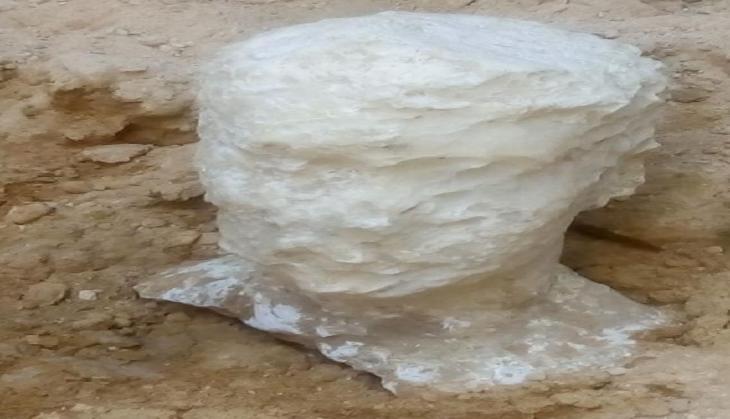 An alabaster bust