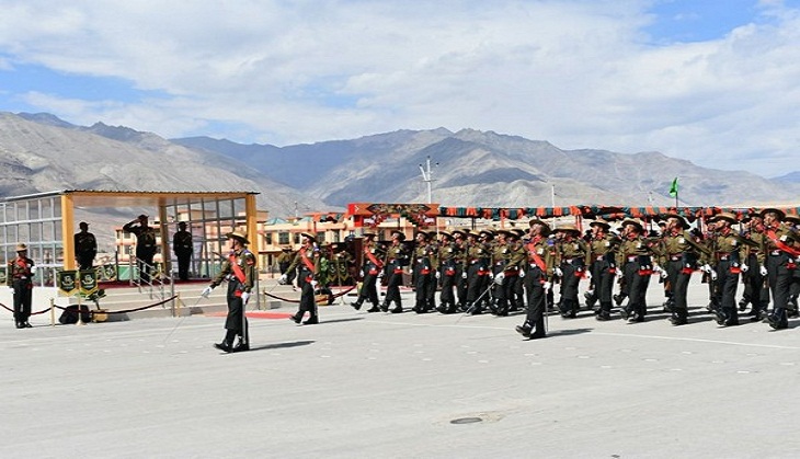 161 young soldiers join Ladakh Scouts Regiment