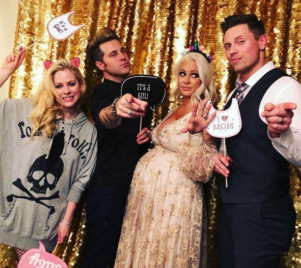 WWE Trending Video: The Miz and Maryse's celebrates custom baby shower, Miz & Mrs drew 1.3 million viewers and ranked #3; singer Avril Lavigne joins the fun party