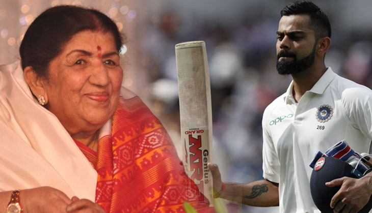 ENG Vs IND: Legendary singer Lata Mangeshkar tweets a special message for Virat Kohli's stunning ton