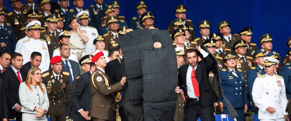 Watch: Venezuelan President Nicolas Maduro was attacked by drones, survives assassination attempt