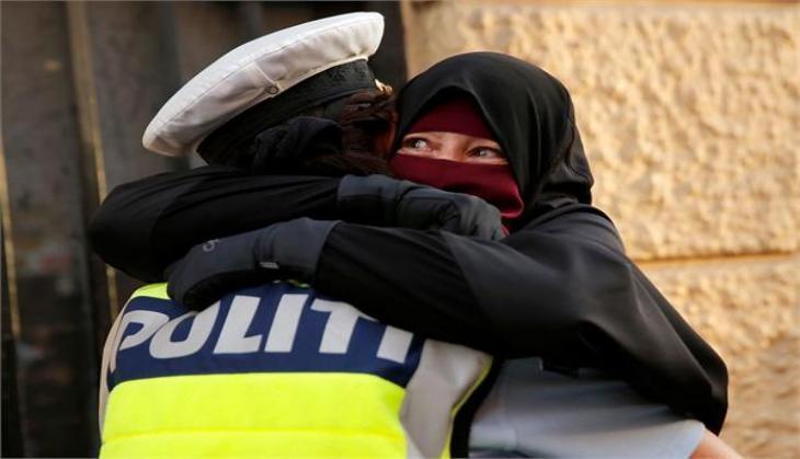 Denmark Woman Hugging