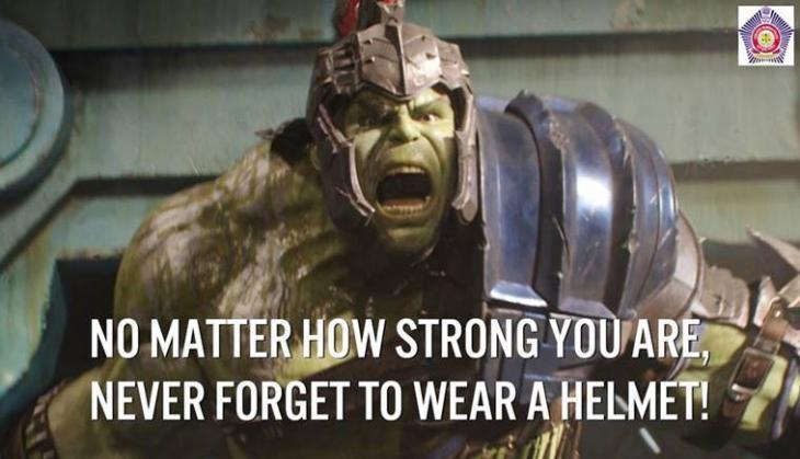 The Hulk Mumbai Police
